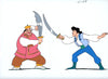 Original production cel -"Sinbad"- by Golden Films 345 LARGE