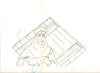Original production cel -"Sinbad"- by Golden Films 355 SIZE 15.50" x 9"