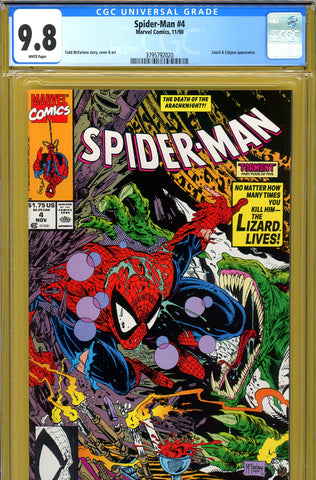 Spider-Man #04 CGC graded 9.8 - HIGHEST GRADED