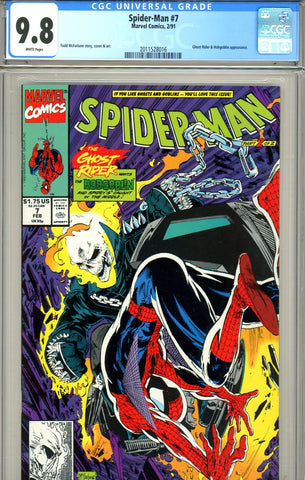 Spider-Man #7 CGC graded 9.8 Ghost Rider and Hobgoblin