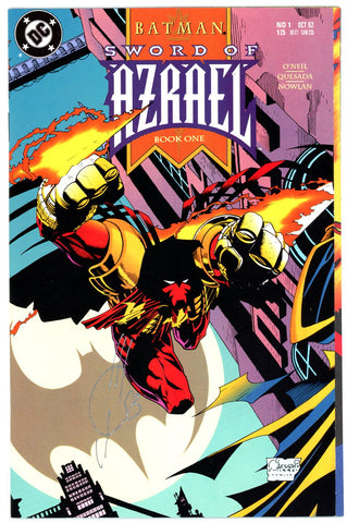 Batman: Sword of Azrael #1  NEAR MINT- (signed by Quesada)