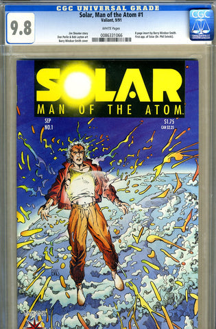Solar, Man of the Atom #01   CGC graded 9.8 - first Solar SOLD!