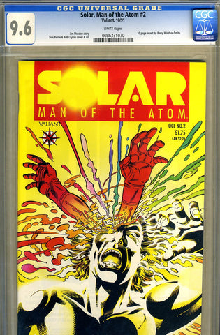 Solar, Man of the Atom #02   CGC graded 9.6 - first in costume