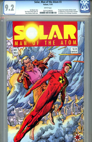 Solar, Man of the Atom #03   CGC graded 9.2 - first Harada SOLD!