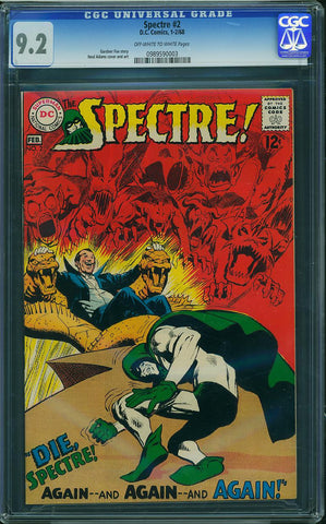 Spectre #02  CGC graded 9.2 - Neal Adams cover and art - SOLD!