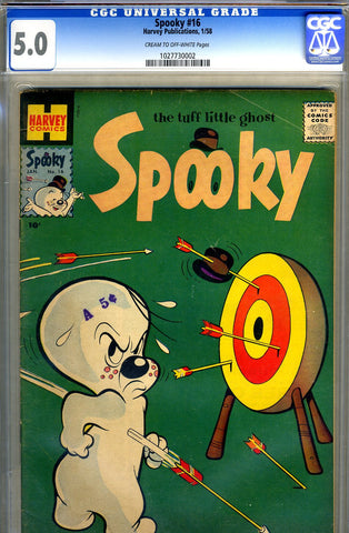 Spooky #16   CGC graded 5.0 SOLD!