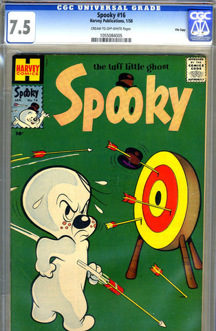 Spooky #16   CGC graded 7.5 - SOLD!