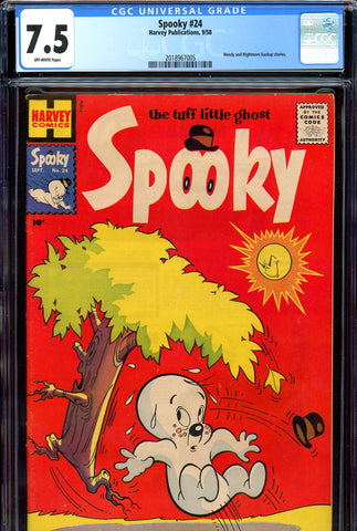 Spooky #24 CGC graded 7.5 (1958)