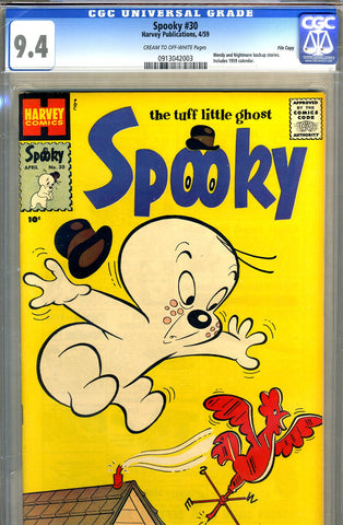 Spooky #30   CGC graded 9.4 - HIGHEST GRADED - SOLD!