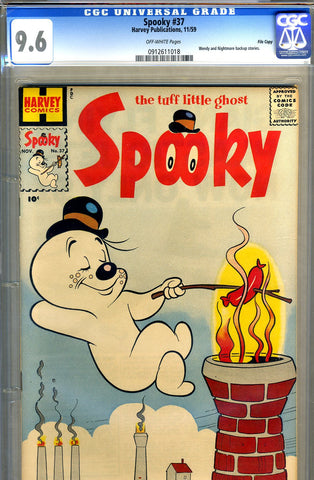Spooky #37   CGC graded 9.6 HIGHEST GRADED SOLD!