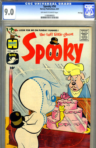 Spooky #56   CGC graded 9.0 - SOLD!