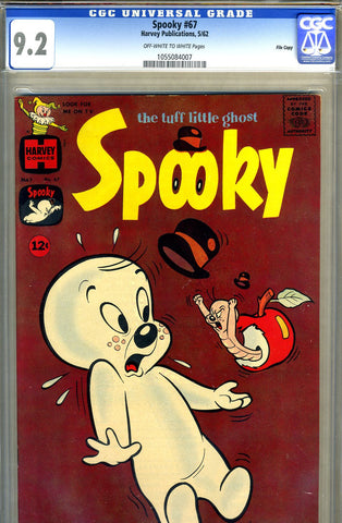 Spooky #67   CGC graded 9.2 - SINGLE H GRADED -  - SOLD!