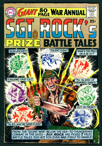 Sgt. Rock's Prize Battle Tales #1   G/VERY GOOD   1964