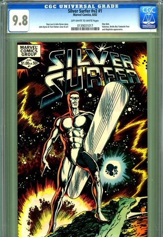 Silver Surfer #01 V#2 CGC graded 9.8  HIGHEST GRADED 1982