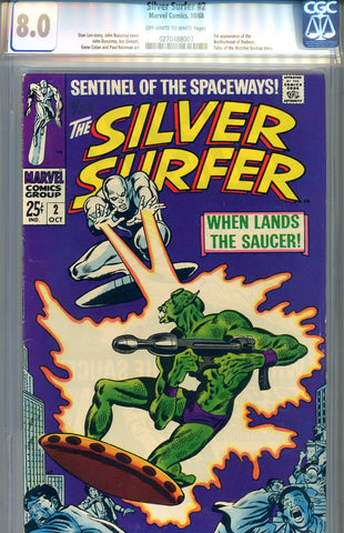 Silver Surfer #02  CGC graded 8.0 - SOLD!