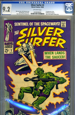Silver Surfer #02   CGC graded 9.2 - SOLD