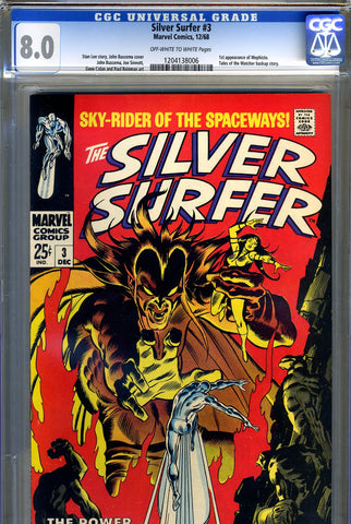 Silver Surfer #03  CGC graded 8.0 - SOLD!