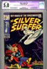 Silver Surfer #04 CGC 5.0 - classic Silver Age cover