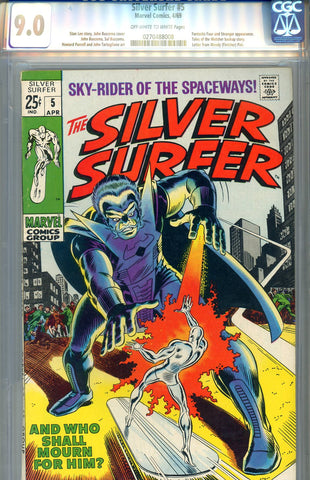 Silver Surfer #05  CGC graded 9.0 - SOLD!