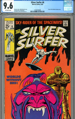 Silver Surfer #06 CGC graded 9.6 SOLD!