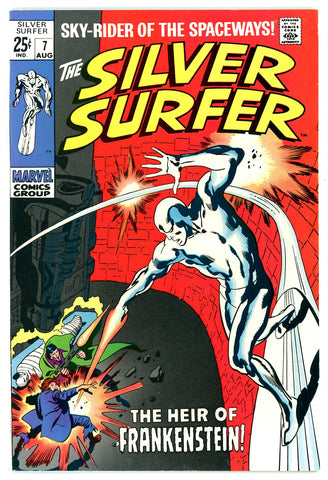Silver Surfer #07   NEAR MINT-   1969
