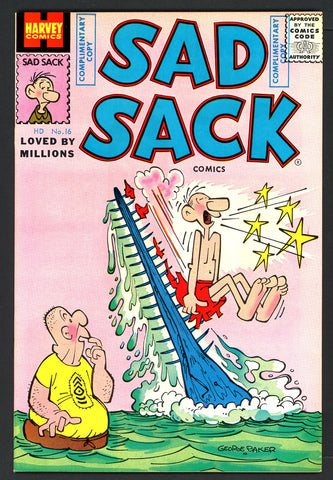 Sad Sack #16   NEAR MINT+   1959 - Armed Forces issue