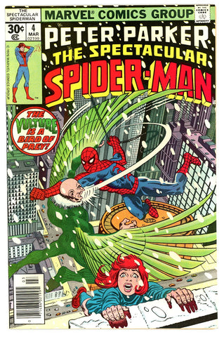 Spectacular Spider-Man #04 NEAR MINT  1977