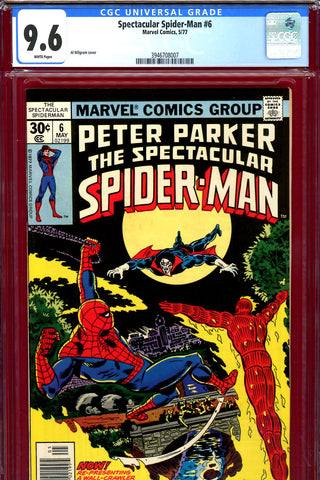 Spectacular Spider-Man #06 CGC graded 9.6 - Morbius cover/story - SOLD!