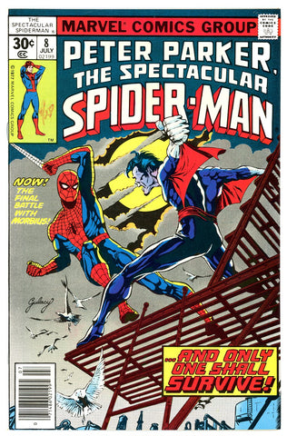 Spectacular Spider-Man #08 NEAR MINT  1977