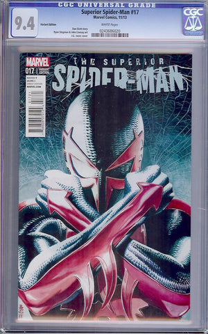 Superior Spider-Man #17  CGC graded 9.4 - Variant Edition - SOLD!