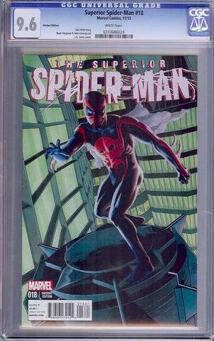 Superior Spider-Man #18  CGC graded 9.6 - Variant Edition - SOLD!