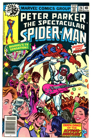 Spectacular Spider-Man #24 VERY FINE+  1978