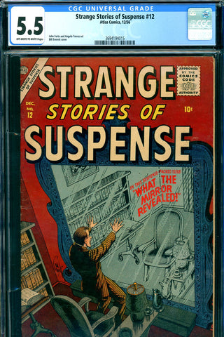 Strange Stories of Suspense #12 CGC graded 5.5 - Everett cover - SOLD!