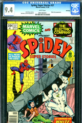 Spidey Super Stories #37 CGC graded 9.4  White Tiger cover and story - PEDIGREE