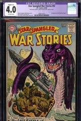 Star Spangled War Stories #092 CGC graded 4.0 - SECOND "War That Time Forgot" story