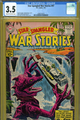 Star Spangled War Stories #097 CGC graded 3.5  - "War That Time Forgot" story