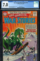 Star Spangled War Stories #112 CGC graded 7.0 - "War That Time Forgot" story