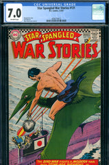Star Spangled War Stories #131 CGC graded 7.0 - "War That Time Forgot" story