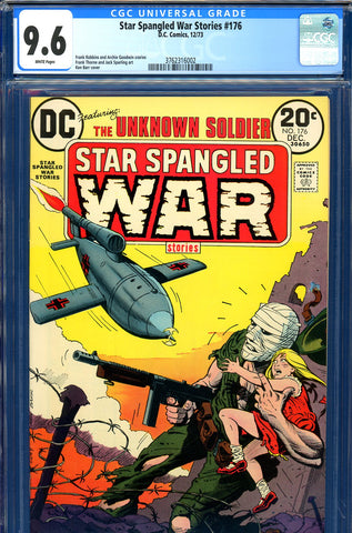 Star Spangled War Stories #176 CGC graded 9.6 - WP - SOLD!