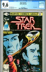 Star Trek #1 CGC graded 9.6 - movie adaptation - 1980