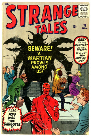 Strange Tales  #078 VERY GOOD 1960