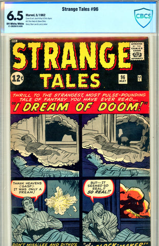 Strange Tales #096 CBCS graded 6.5 (1962) - SOLD!