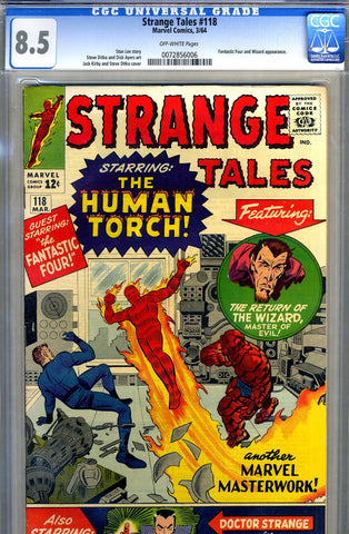 Strange Tales #118   CGC graded 8.5 - SOLD