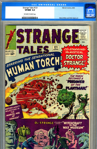 Strange Tales #121   CGC graded 9.0 - SOLD!