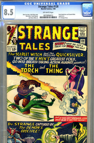 Strange Tales #128   CGC graded 8.5 - SOLD