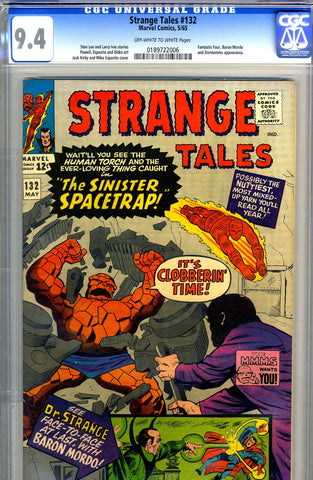 Strange Tales #132   CGC graded 9.4 SOLD!