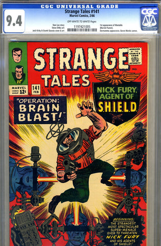Strange Tales #141   CGC graded 9.4 - SOLD