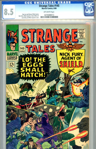 Strange Tales #145  CGC graded 8.5 - SOLD!