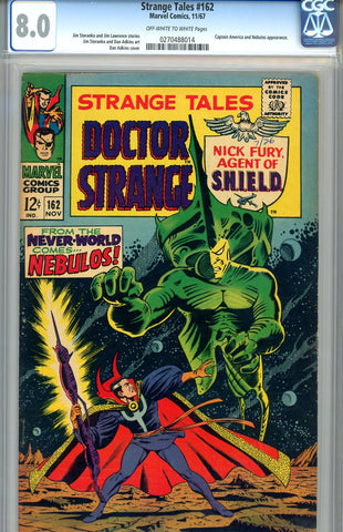 Strange Tales #162  CGC graded 8.0 - SOLD!