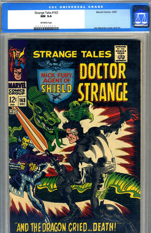Strange Tales #163   CGC graded 9.4 - SOLD
